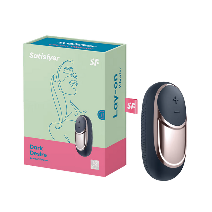 Satisfyer Dark Desire Lay-On Clitoral Stimulator