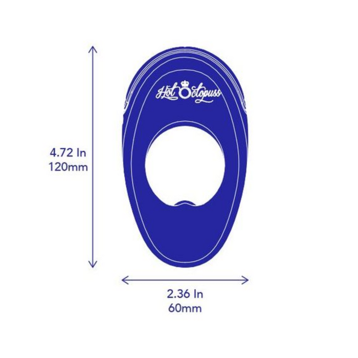 Hot Octopuss Atom Plus Remote Controlled Vibrating Cock Ring - Atom Plus