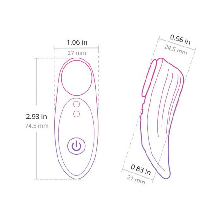 Lovense Ferri App Controlled Panty Vibrator