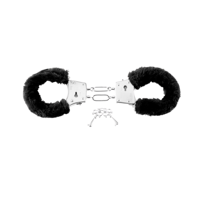 Fetish Fantasy Series Beginners Furry Cuffs - Black