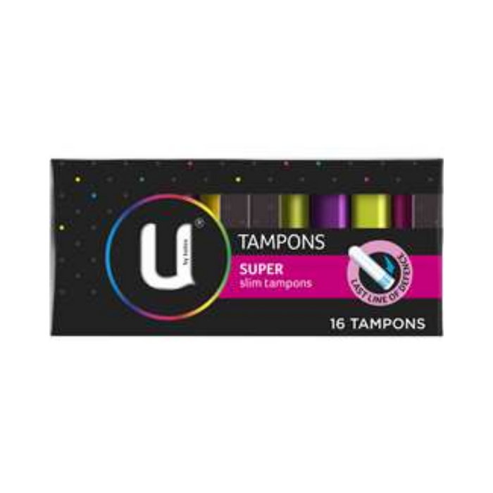Kotex U Tampon Slim Non Applicator - Super