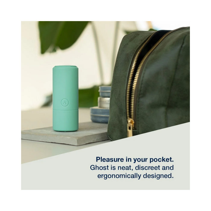 Arcwave Ghost - Pocket Manual Stroker CleanTech Silicone Male Masturbator - Mint