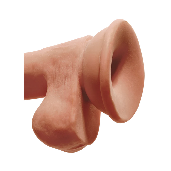 Pipedream King Cock Plus Triple Density Cock with Balls - 6.5" Tan