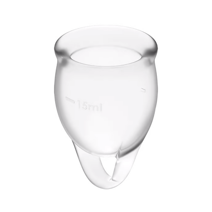 Satisfyer Feel Confident Menstrual Cup - Clear