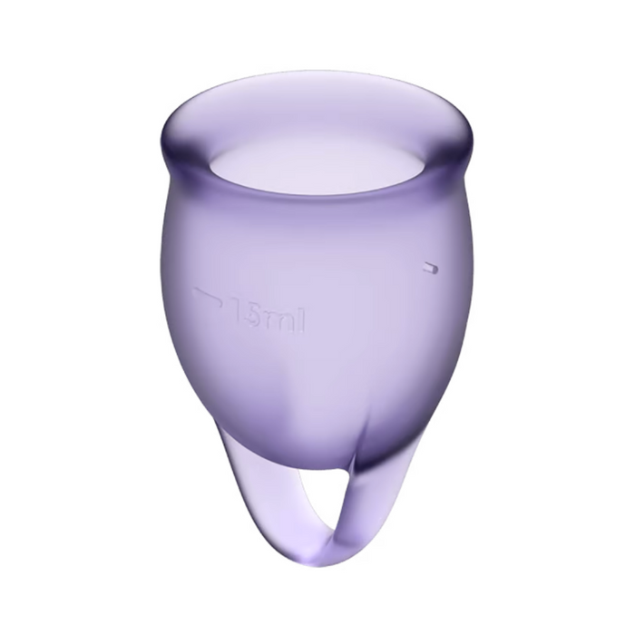 Satisfyer Feel Confident Menstrual Cup - Lilac