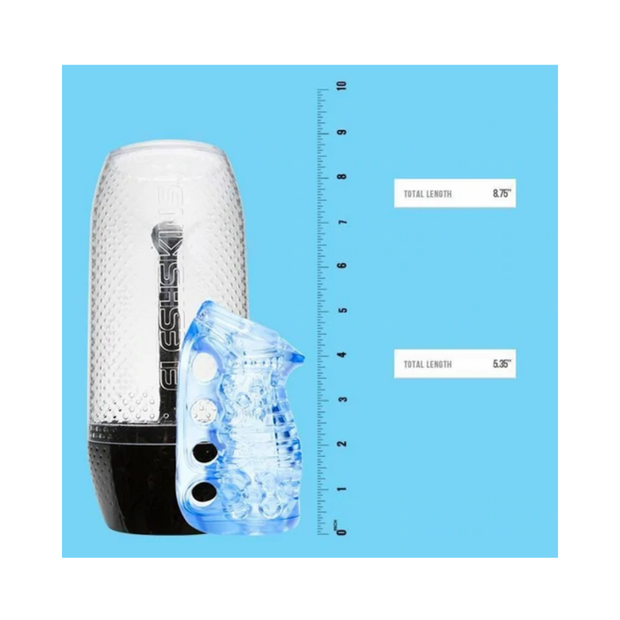 Fleshlight Fleshskins Grip Blue Ice Masturbator
