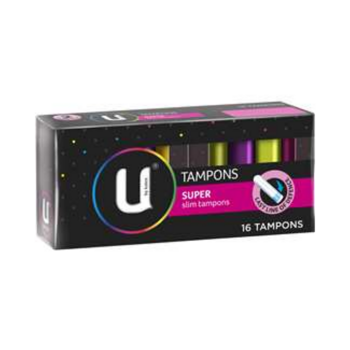 Kotex U Tampon Slim Non Applicator - Super