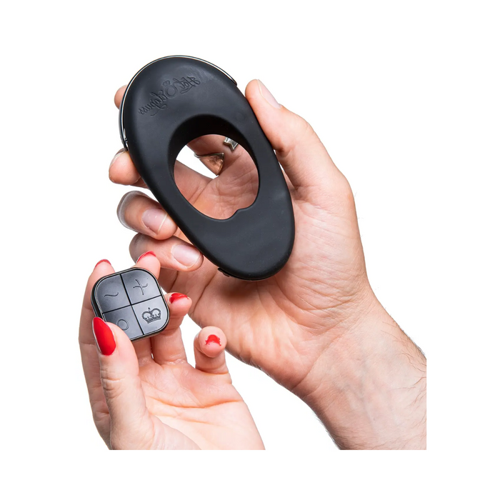 Hot Octopuss Atom Plus Lux Remote Controlled Vibrating Cock Ring - Atom Plus Lux