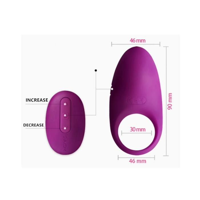Svakom Winni Wearable Remote Control Vibrating Cock Ring