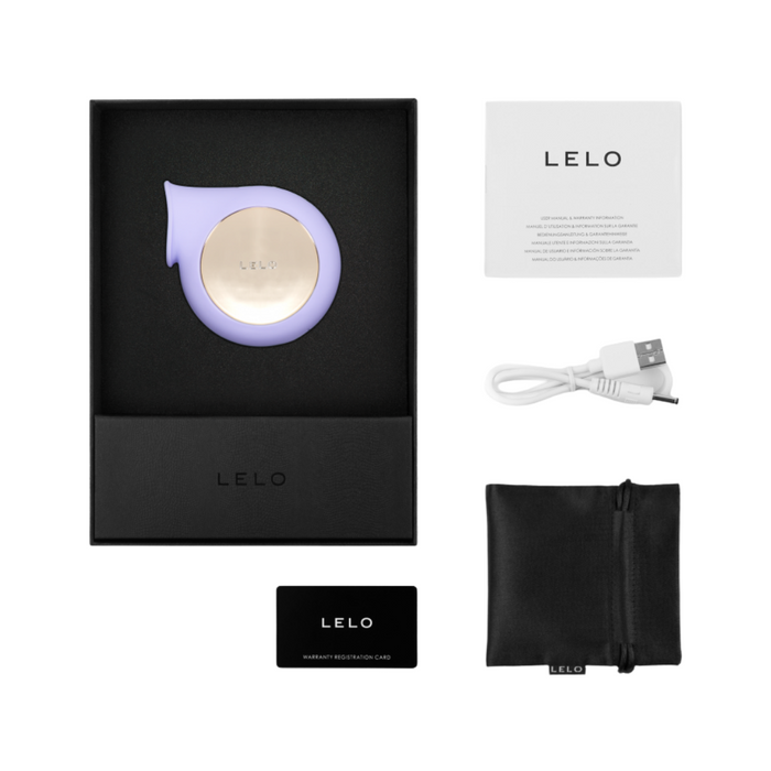 Lelo Sila Rechargeable Sonic Clitoral Stimulator - Lilac