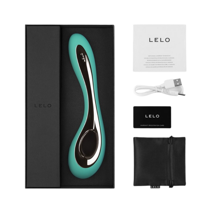 Lelo Isla Luxury Rechargeable G Spot Vibrator - Teal