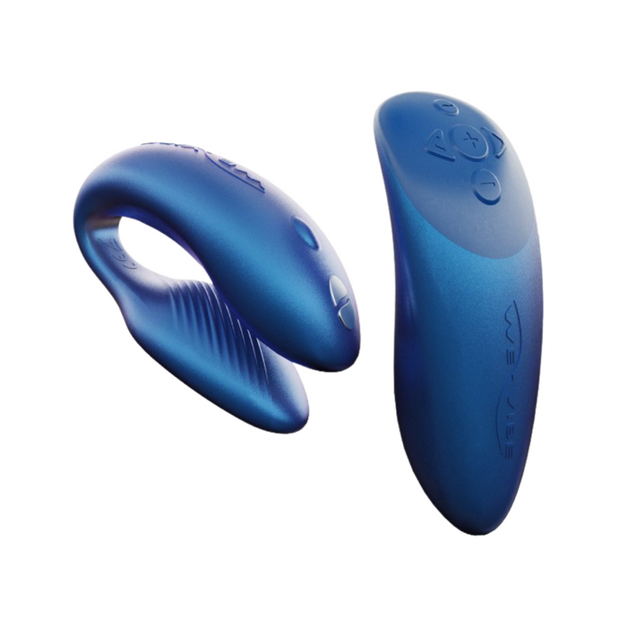 We Vibe Chorus Remote Control Couple Vibrator - Cosmic Blue