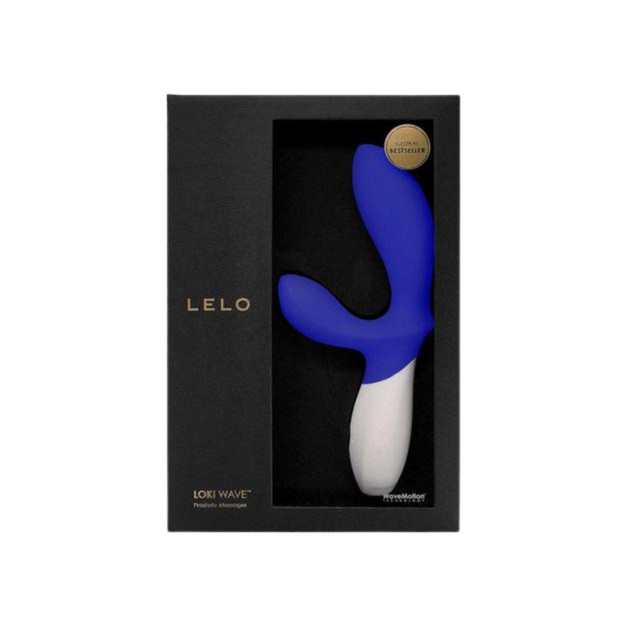 Lelo Loki Wave Rechargeable Prostate Massager - Federal Blue
