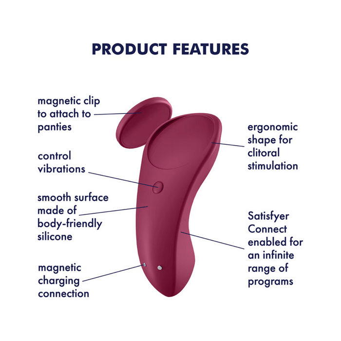 Satisfyer Sexy Secret App-Controlled Panty Vibrator