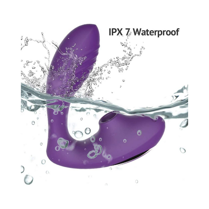 Tracys Dog OG Pro 2 Sucking Vibrator Remote Control Dual Stimulator - Purple