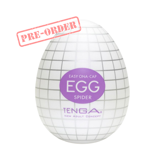 Tenga Regular Series Egg Masturbator - Spider