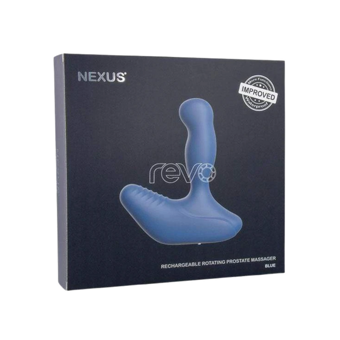 Revo 2 Rechargeable Rotating Prostate Massager - Blue