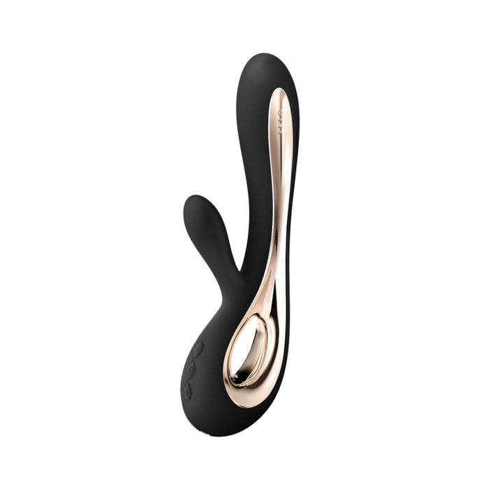 Lelo Soraya 2 Luxury Rechargeable Rabbit Vibrator - Black