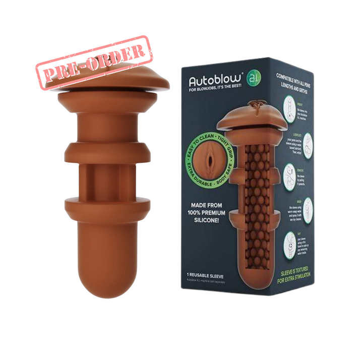 Autoblow Ai Sleeve Vagina - Brown