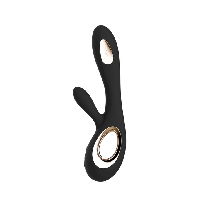 Lelo Soraya Wave Rabbit Vibrator - Black