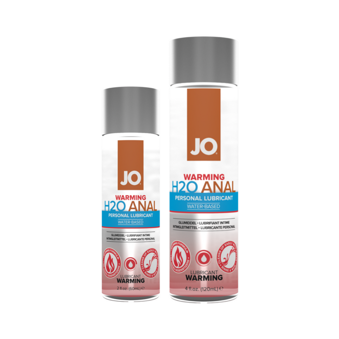 System Jo H2O Anal Water Base Lubricant - Warming
