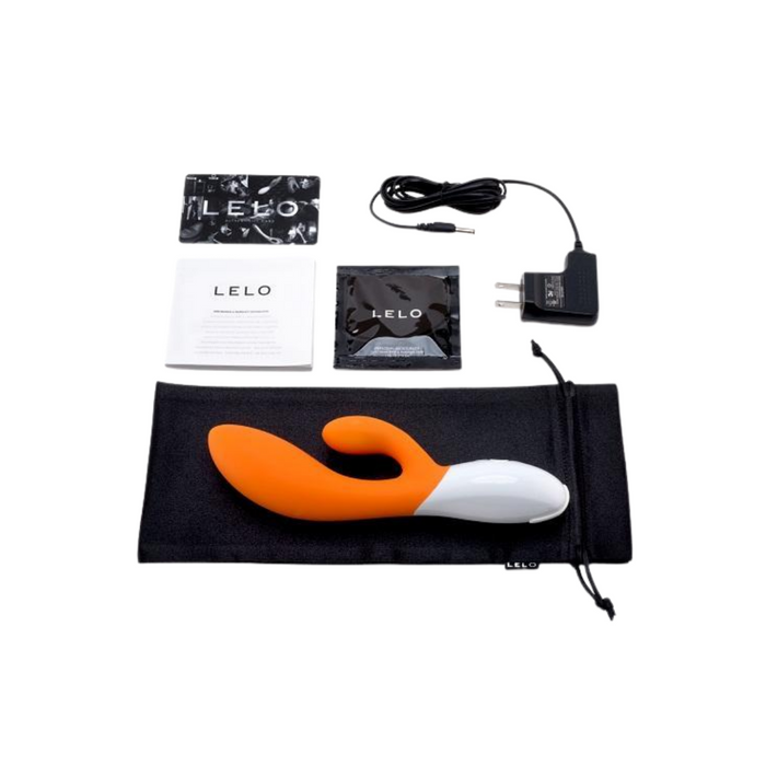 Lelo Ina 2 Rechargeable Rabbit Vibrator - Orange