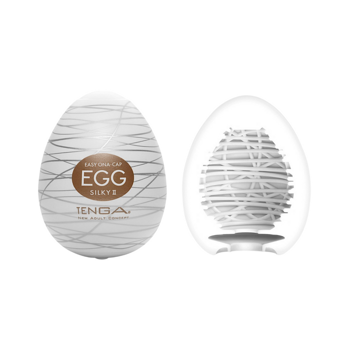 Tenga Standard Series Egg Masturbator - Silky 2
