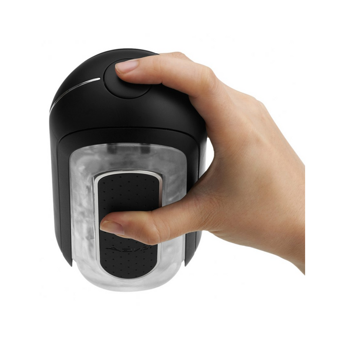 Tenga Flip Zero 0 Vibrating Male Masturbator - Black
