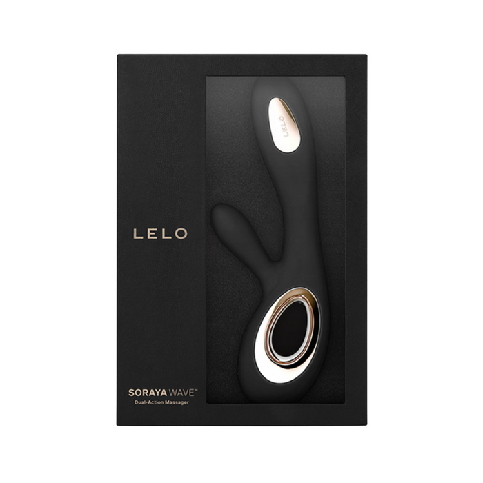 Lelo Soraya Wave Rabbit Vibrator - Black