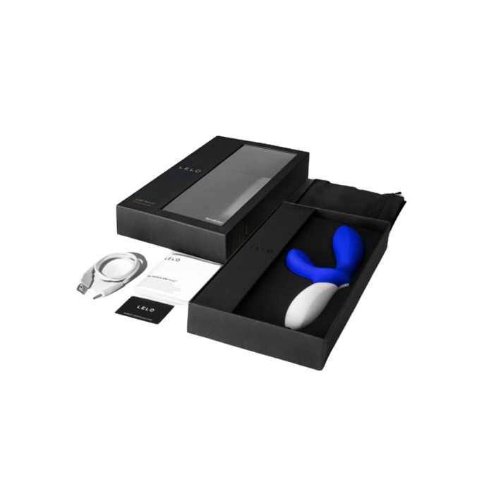 Lelo Loki Wave Rechargeable Prostate Massager - Federal Blue