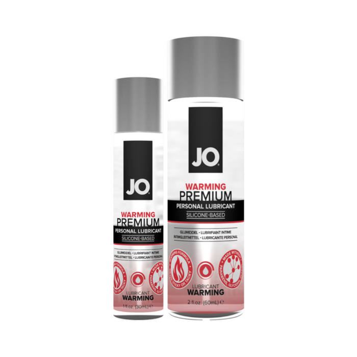 System Jo Premium Silicone Base Lubricant - Warming