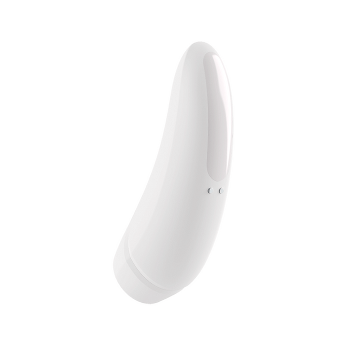 Satisfyer Curvy 1+ App-Controlled Air Pulse Stimulator Vibrator - White