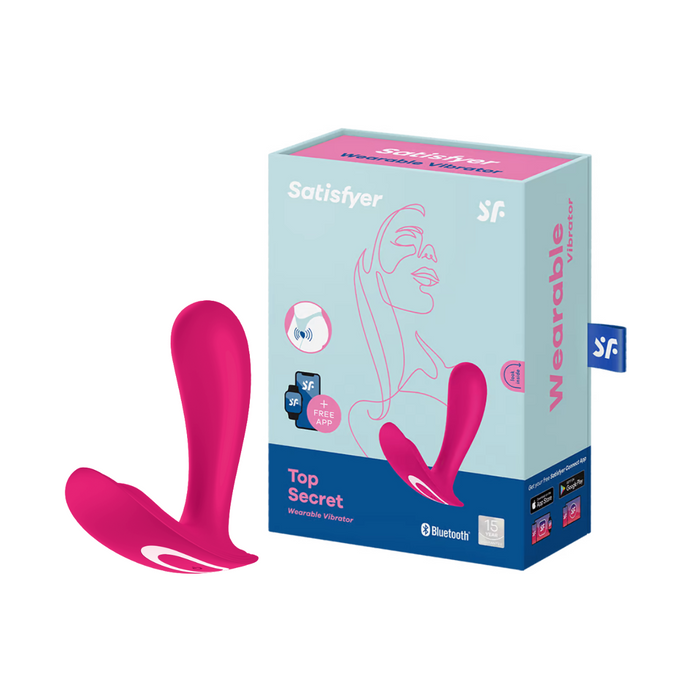 Satisfyer Top Secret Wearable Vibrator - Pink