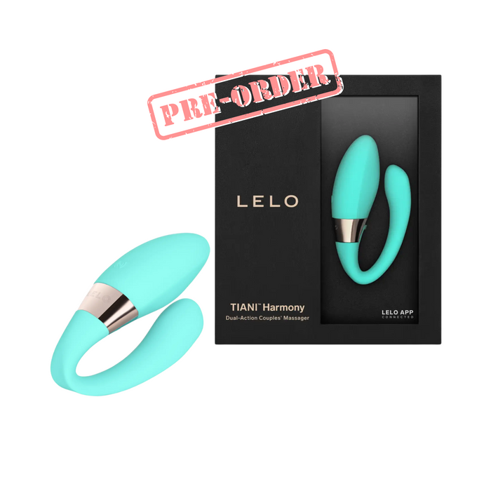 Lelo Tiani Harmony Dual Action App Controlled Couple Vibrator - Aqua