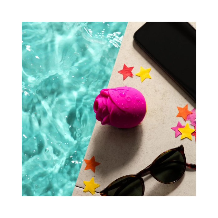 Romp Rose Rechargeable Clitoral Stimulator Fall in Lust