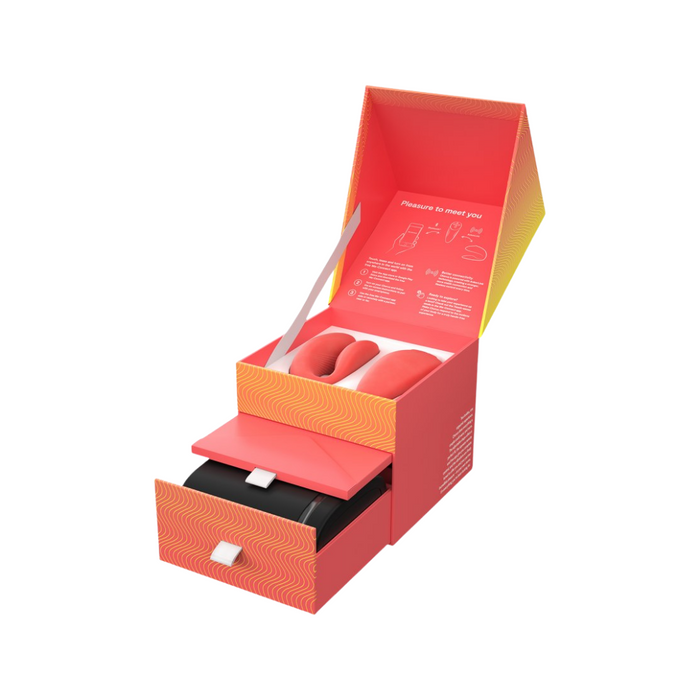 We Vibe Chorus Remote Control Couple Vibrator - Crave Coral