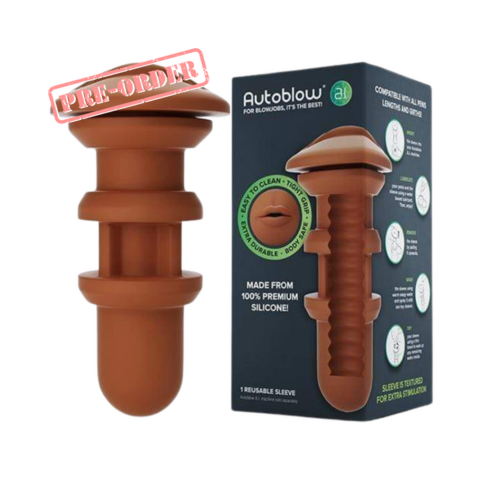 Autoblow Ai Sleeve Mouth - Brown