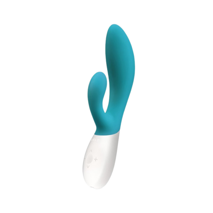 Lelo Ina Wave Rechargeable Rabbit Vibrator - Ocean Blue