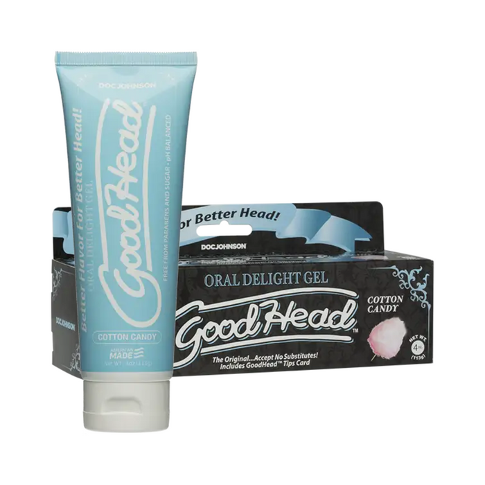 Doc Johnson - Good Head Oral Gel - Cotton Candy - 120ml