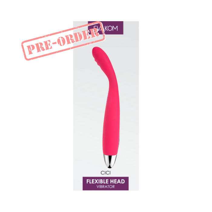 Svakom Cici G Spot Vibrator - Plum Red
