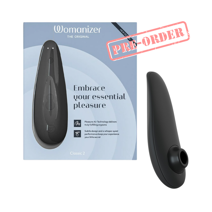 Womanizer Classic 2 Rechargeable Clitoral Stimulator - Black