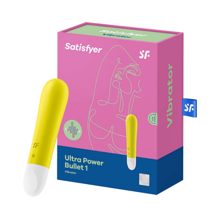 Satisfyer Ultra Power Bullet 1 Vibrator - Yellow