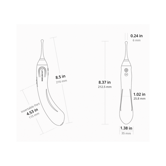 Lovense Hyphy High Frequency Clit and G-Spot Stimulation