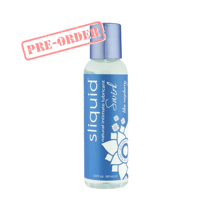 Sliquid Naturals Intimate Lubricant Swirl - Blue Raspberry