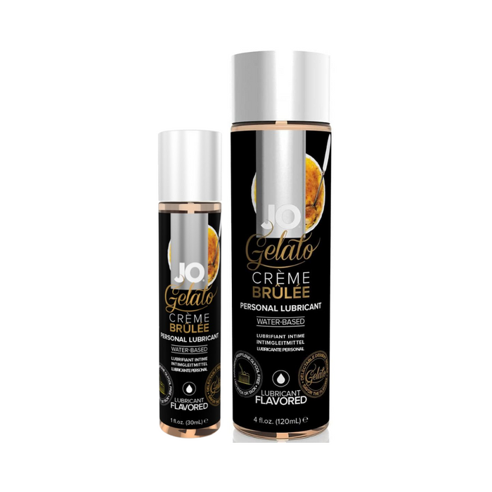 System Jo Gelato Edible Water Based Lubricant - Creme Brulee