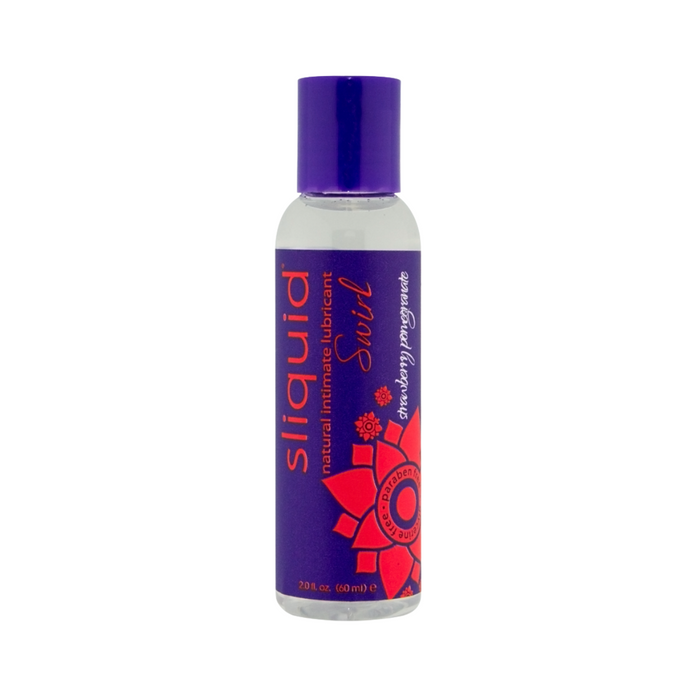 Sliquid Naturals Intimate Lubricant Swirl - Strawberry Pomegranate